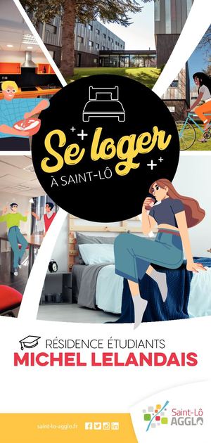 Dépliant Résidence étudiante Saint-Lô