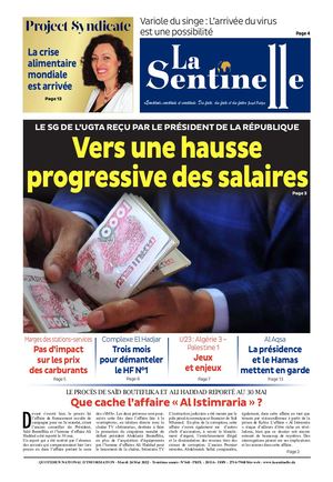 La Sentinelle du 24 Mai 2022