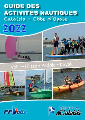 Guide des activités nautiques Calaisis Côte d'Opale 2022