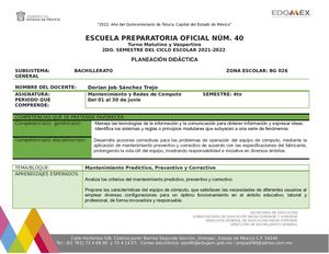Planeación Junio Mrc