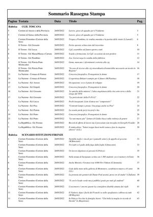 Firenze rassegna stampa 24.05.2022