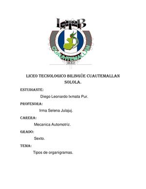 Album De Tipos De Organigramas