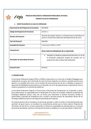 Gfpi F 135 Guia De Aprendizaje Inducción