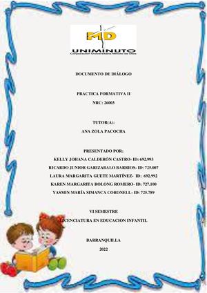 Documento De Dialogo