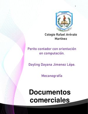 Documentos Comerciales