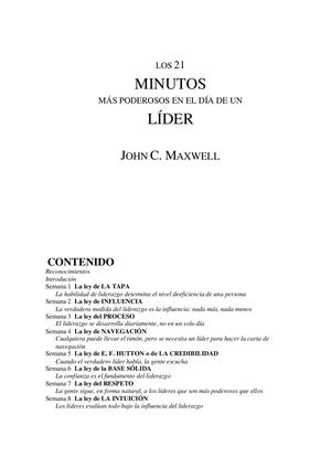 208 Maxwell John C Los 21 Minutos Mas Productivo