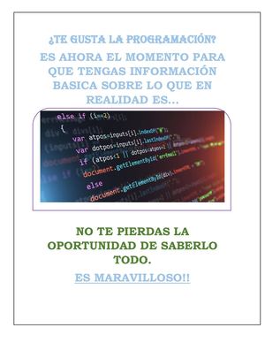 APRENDE SOBRE PROGRAMACION