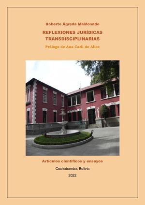 Libro Reflexiones Jurídicas Transdisciplinarias