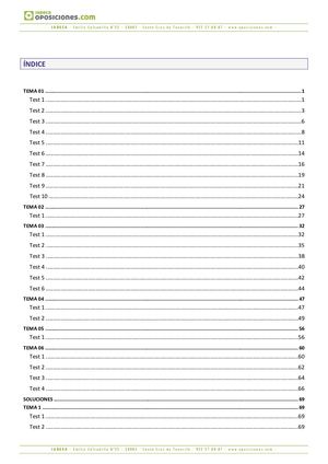 DEMO LIBRO DE TEST CONSERJERÍA
