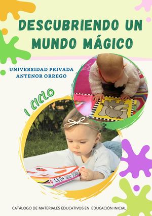 ÁRea Descubrimiento Del Mundo I Ciclo