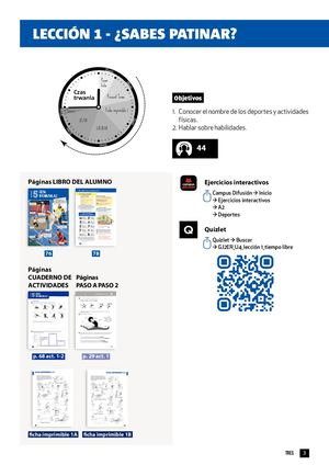 Libro del profesor Gente Joven 2 Edición Revisada - Unidad 5