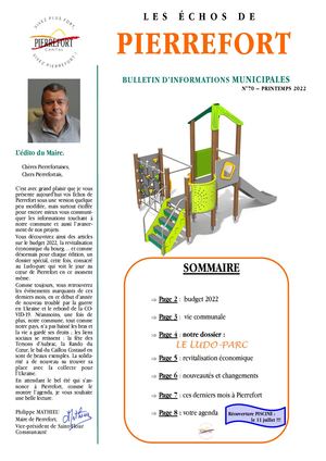 Echos 2022 Printemps