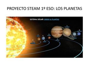 LOS PLANETAS. Volúmenes.
