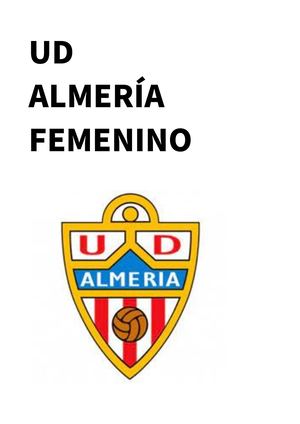Plantilla De Almeria
