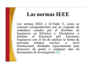 Normas IEEE
