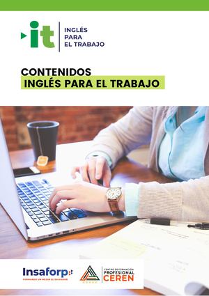 Inglés para el Trabajo - CFP Ceren