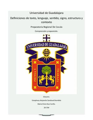 Glosario  Estephany  Brambila