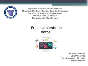 Procesamineto De Datos