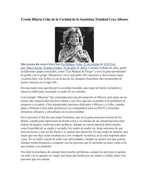 Úrsula Hilaria Celia