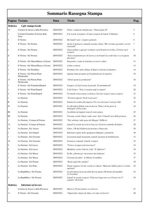 Toscana rassegna stampa 28.05.2022