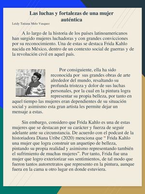 Artículo de opinión