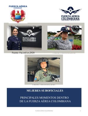 Libro Mujeres Suboficiales Fac
