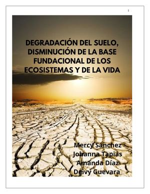 Degradación Del Suelo