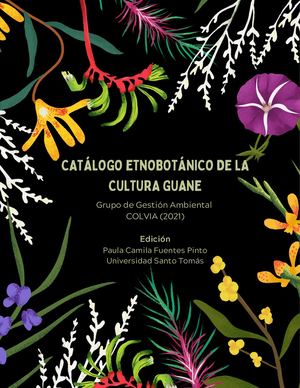 Catálogo Etnobotánico Guane