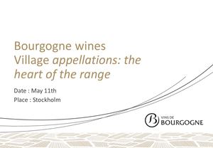 2022 Bourgogne Wines Village Appellations, The Heart Of The Range Gb Pour Suède