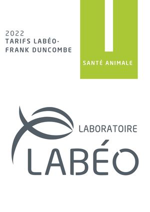 Catalogue Santé Animale