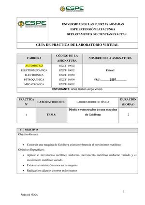 Diseño Y Construcción De Una Maquina De Goldberg