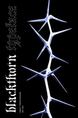 Blackthorn Typeface Specimen