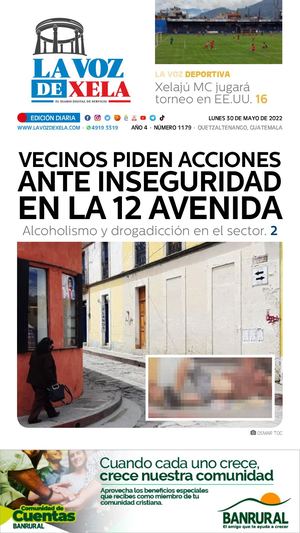 EDICIÓN DIGITAL #1179 del diario LA VOZ DE XELA