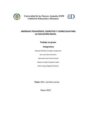 Referente Curricular Y Sus Fundamentos