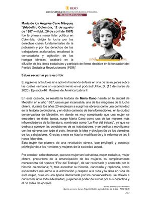María De Los Ángeles Cano Márquez