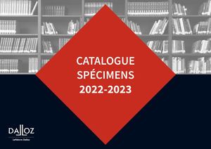 Catalogue Spécimens
