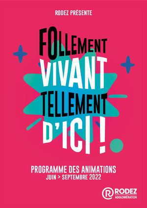 Programme estival - Rodez Agglomération 2022
