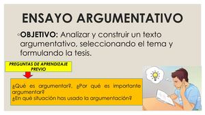 Ensayo Argumentativo Pptx