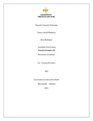 Documento De Dialogo