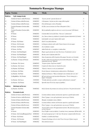 Toscana rassegna stampa 01.06.2022