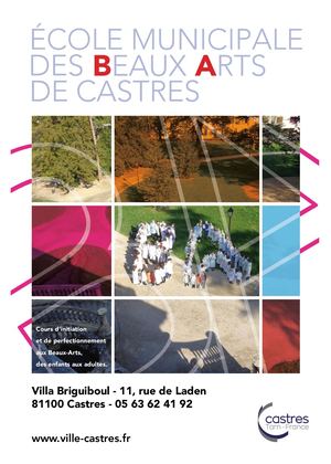 École municipale des beaux-arts - année 2022/2023