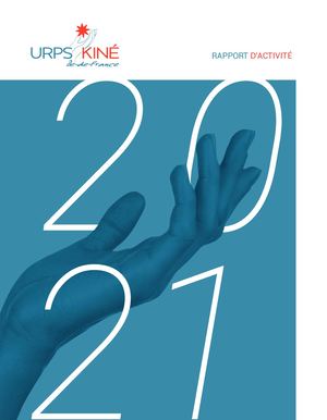 Rapport d'activité 2021 - URPS Kiné IDF