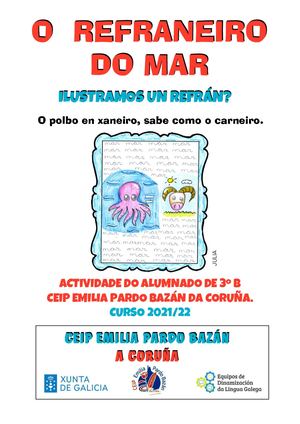 REFRANEIRO GALEGO RELACIONADO CO MAR