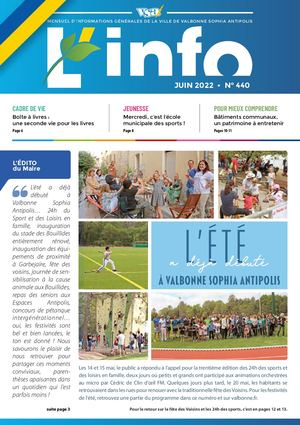 Info 440 Juin 2022