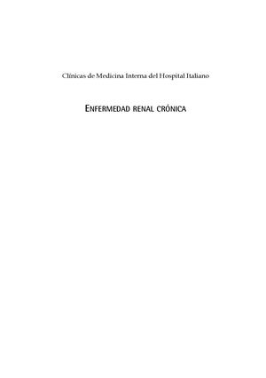 Enfermerdad Renal Cronica