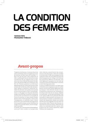 DP - La condition des femmes