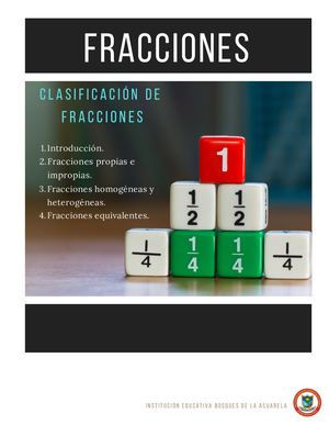 Fracciones Clasificaciones