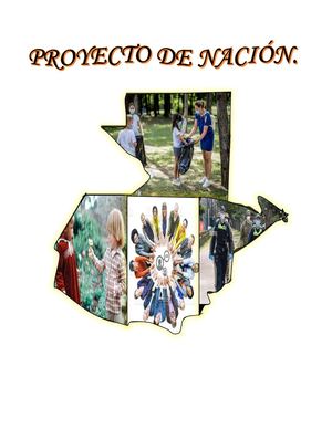 Proyecto De Nación Oficial Oficial