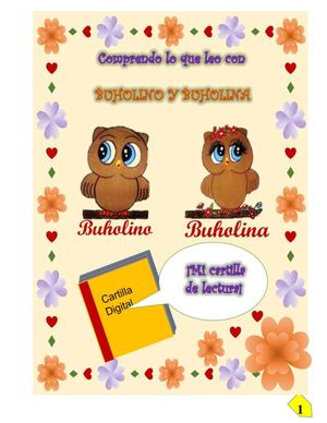 Cartilla Digital "Comprendo lo que Leo, con Buholino y Buholina"