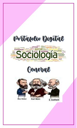 Sociologia Portafolio Digital